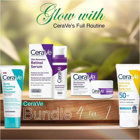 Skincare & Haircare Bundle - 4 Pcs