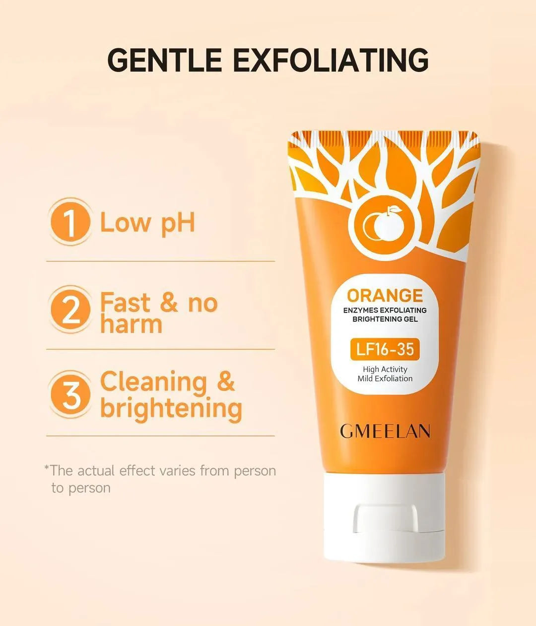 Orange Exfolating Gel