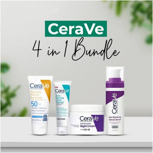 Skincare & Haircare Bundle - 4 Pcs