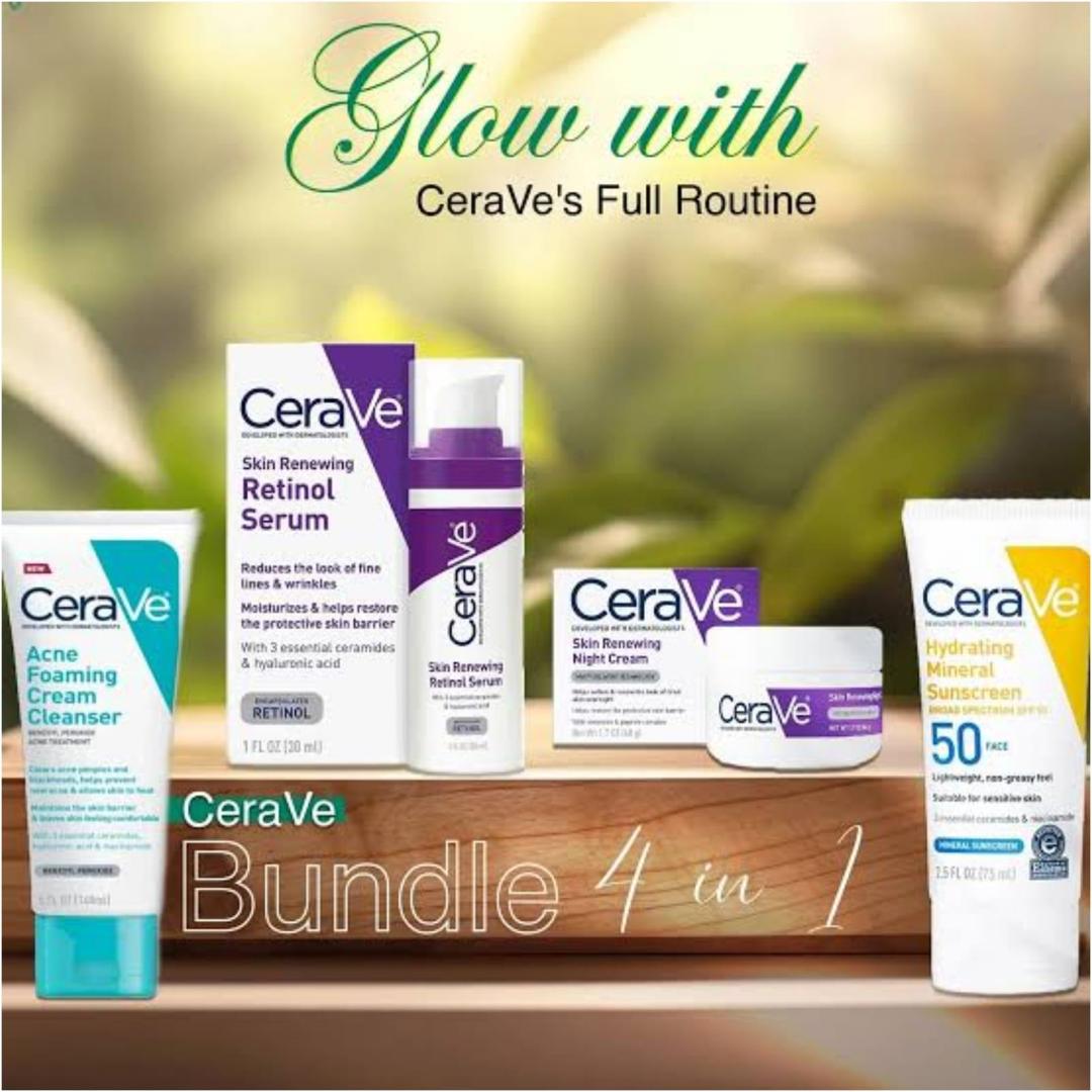 Skincare & Haircare Bundle - 4 Pcs